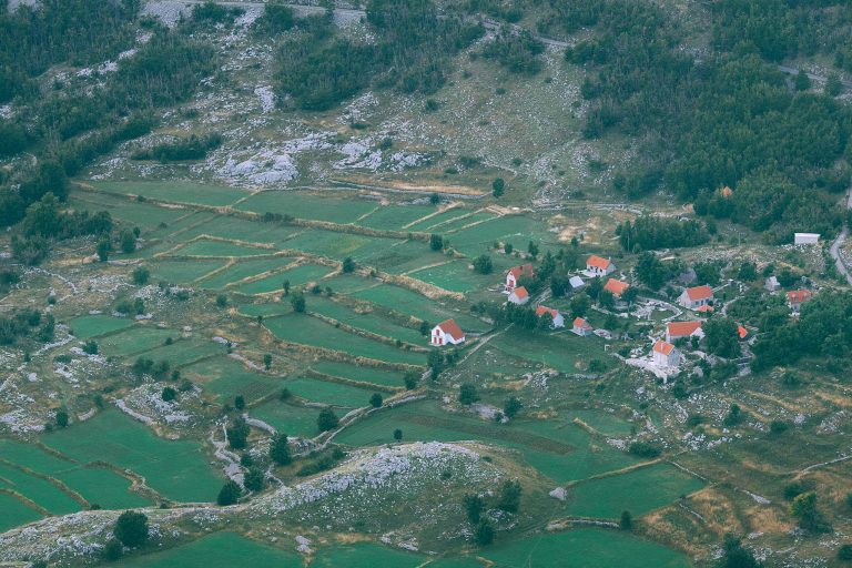 A rural community, representing the communities WiseMind Mesh serves