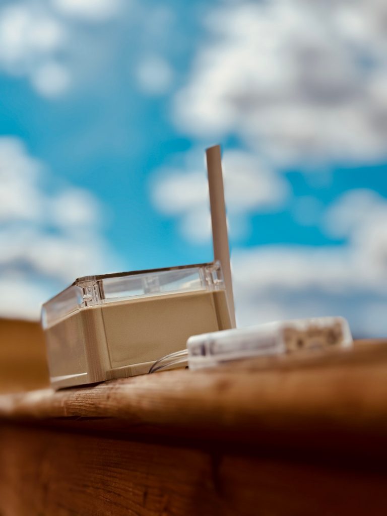 A second WiseMind Mesh wireless network node