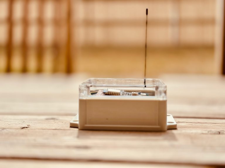 A third WiseMind Mesh wireless network node